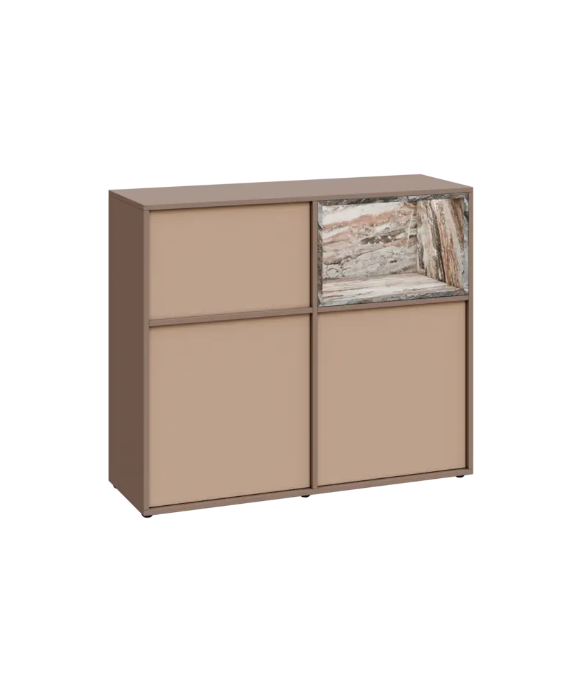 ERY D1241 P dolní modul, 2-dveřová/nika, 1000x1200x400, pravý, neutrální